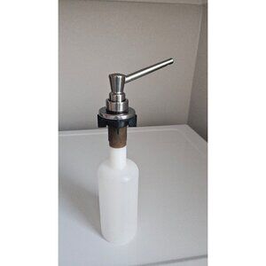 Countertop soap dispenser Brushed nickel